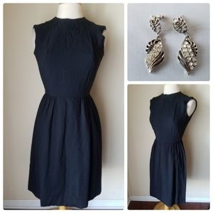 A Dress Up by Ronnie Vintage Black Cocktail Dress